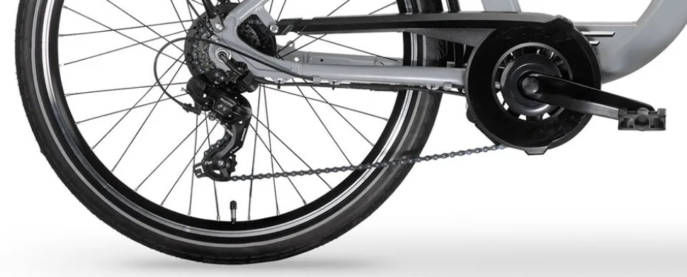 MBM Elektro-Citybike RHEA 28 Zoll, grey