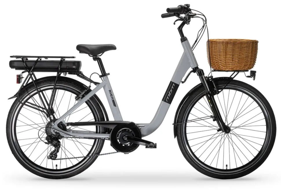 MBM Elektro-Citybike RHEA 28 Zoll, grey