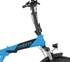 MBM Elektro-Falt-Fahrrad PHRIKE 20 Zoll, blau