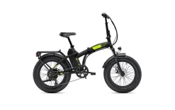 MBM Elektro-Kompaktfahrrad / Faltrad N-VER FOLDING 9.2. 20 Zoll, black-lime