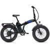 MBM Elektro-Kompaktfahrrad / Faltrad N-VER FOLDING 9.2. 20 Zoll, black-blue