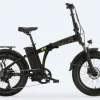 MBM Elektro-Kompaktfahrrad / Faltrad N-VER FOLDING 20 Zoll, black