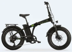 MBM Elektro-Kompaktfahrrad / Faltrad N-VER FOLDING 20 Zoll, black