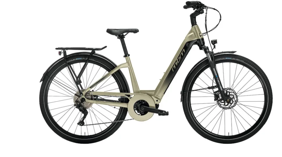 MBM Elektro-Trekkingbike 28 Zoll SINOPE PRO, matt sand
