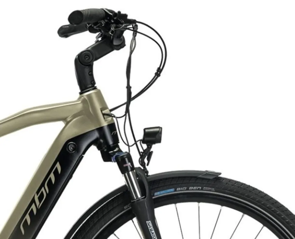 MBM Elektro-Trekkingbike 28 Zoll EREBUS PRO, matt sand