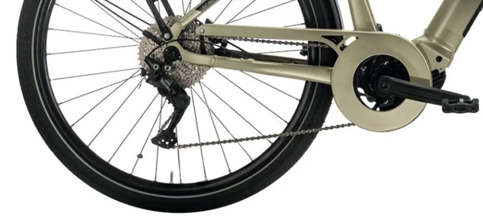 MBM Elektro-Trekkingbike 28 Zoll EREBUS PRO, matt sand