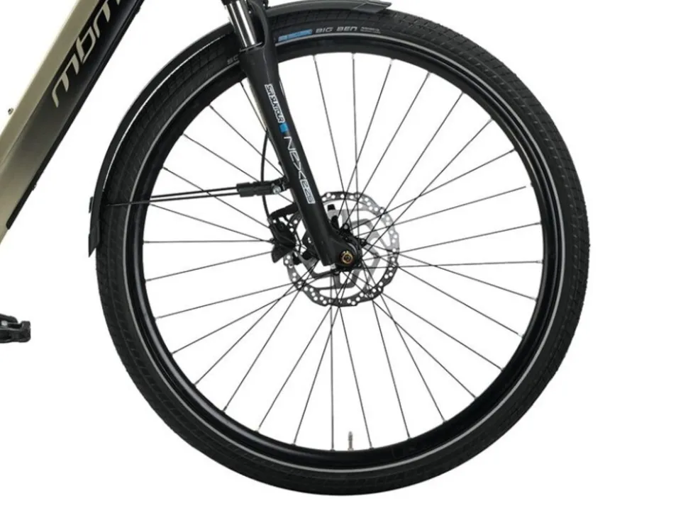 MBM Elektro-Trekkingbike 28 Zoll EREBUS PRO, matt sand