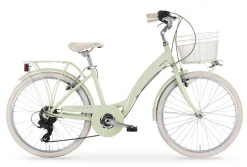 MBM Mädchenfahrrad Primavera 24 Zoll, hellgrün