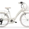 MBM Mädchenfahrrad Primavera 24 Zoll, creme