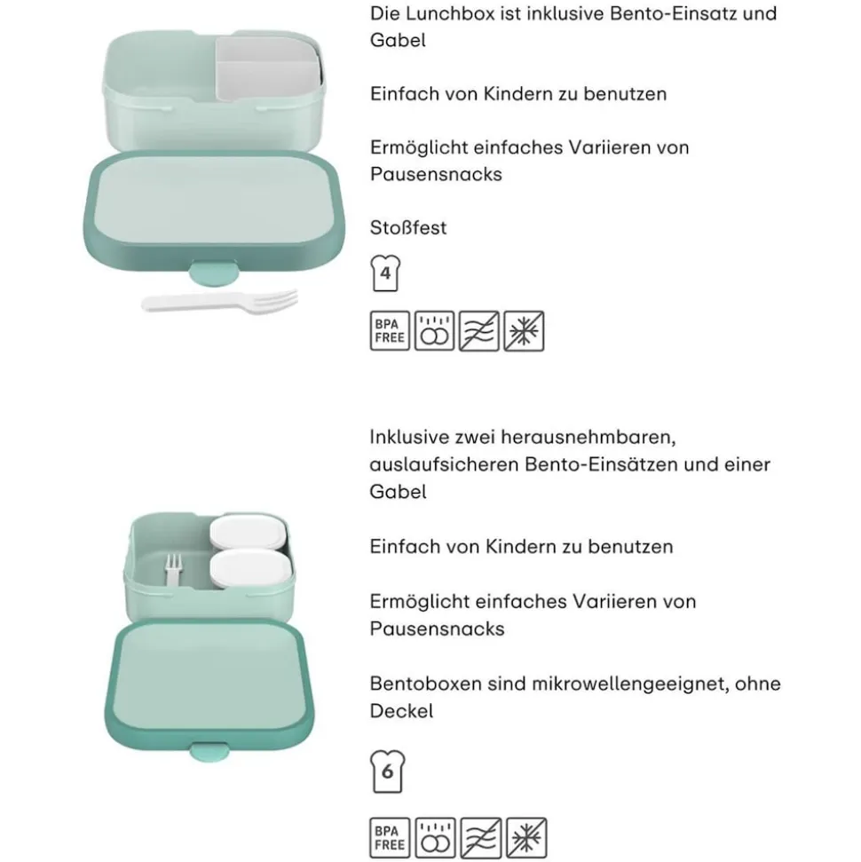 Mepal Brotdosen-Set Campus (2025) 2er Set