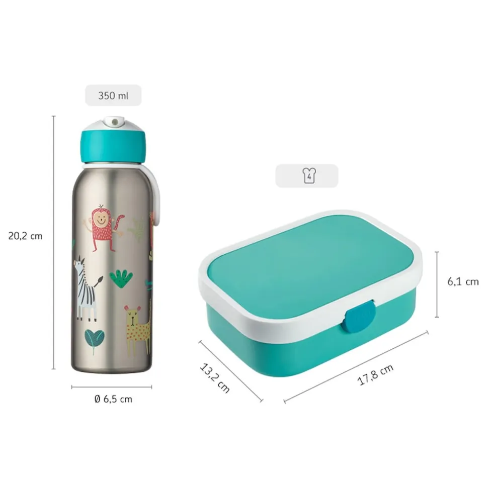 Mepal Brotdose + Thermoflasche Campus 2er Set