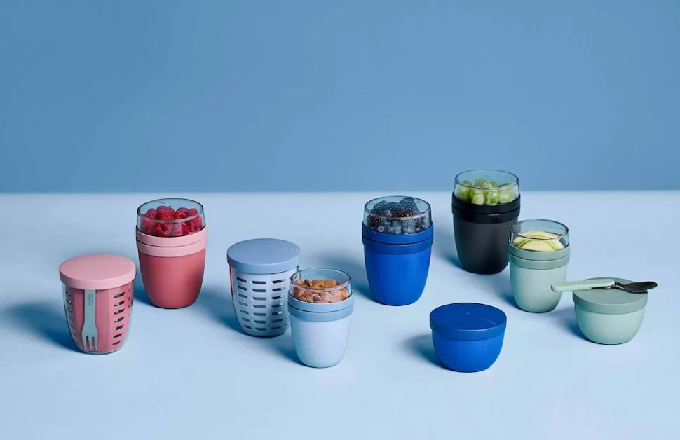 Mepal Lunchpot, Fruitpot und Snackpot Ellipse 3er Set