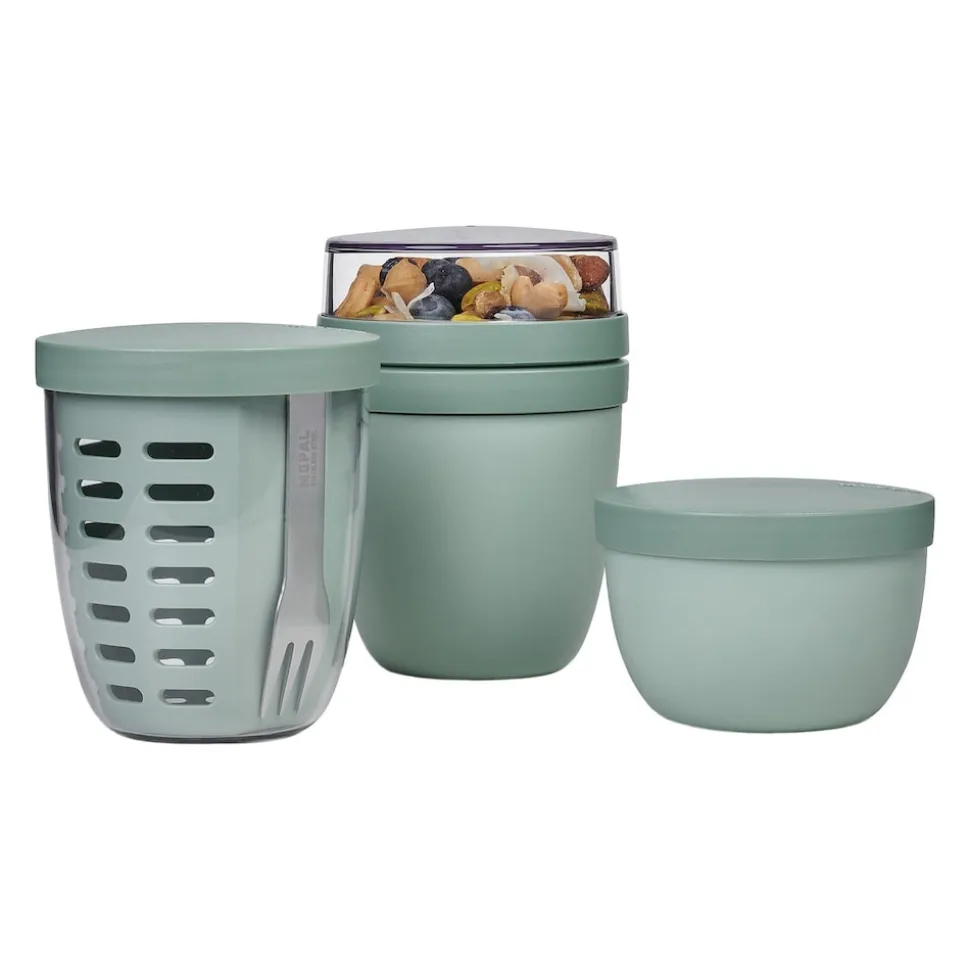 Mepal Lunchpot, Fruitpot und Snackpot Ellipse 3er Set