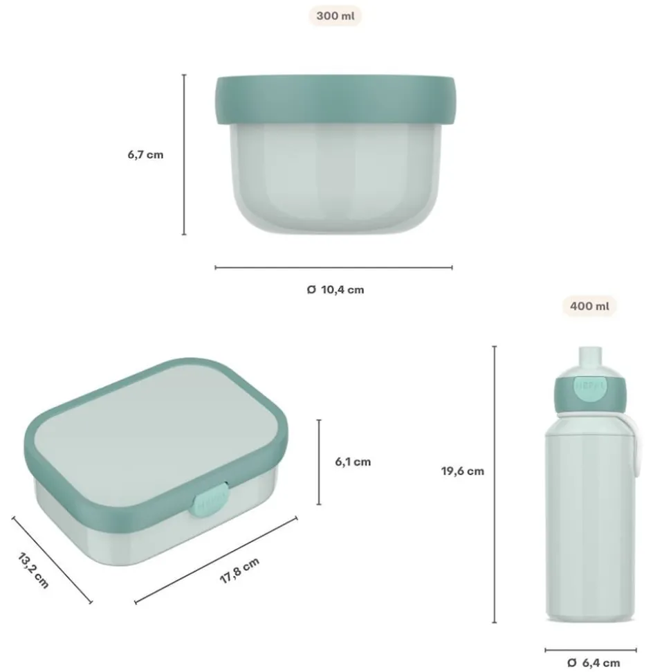 Mepal Lunchset Campus 3er Set