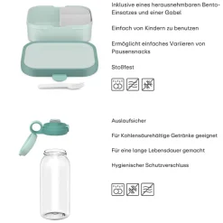 Mepal Lunchset (Flasche mit Klappdeckel) Campus 600 ml + 750 ml 2er Set
