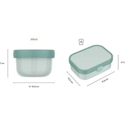 Mepal Obst- und Bentobox Campus (2025) 300 & 750 ml 2er Set