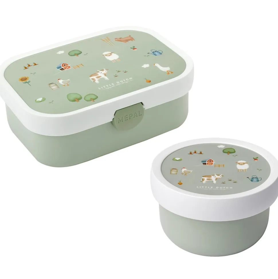 Mepal Obst- und Bentobox Little Farm Campus 300 & 750 ml