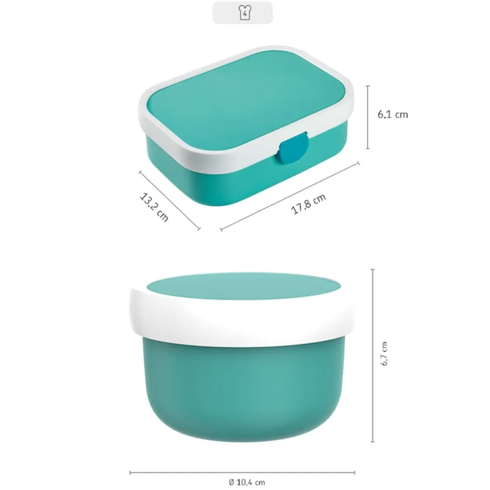 Mepal Obst- und Bentobox Wild Tiger Campus 300 & 750 ml