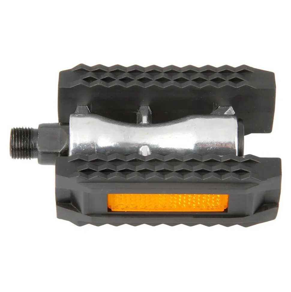 Messingschlager Blockpedal Fahrradpedale StVZO Fahrrad Pedale Kunststoff Pedalen Bike Set