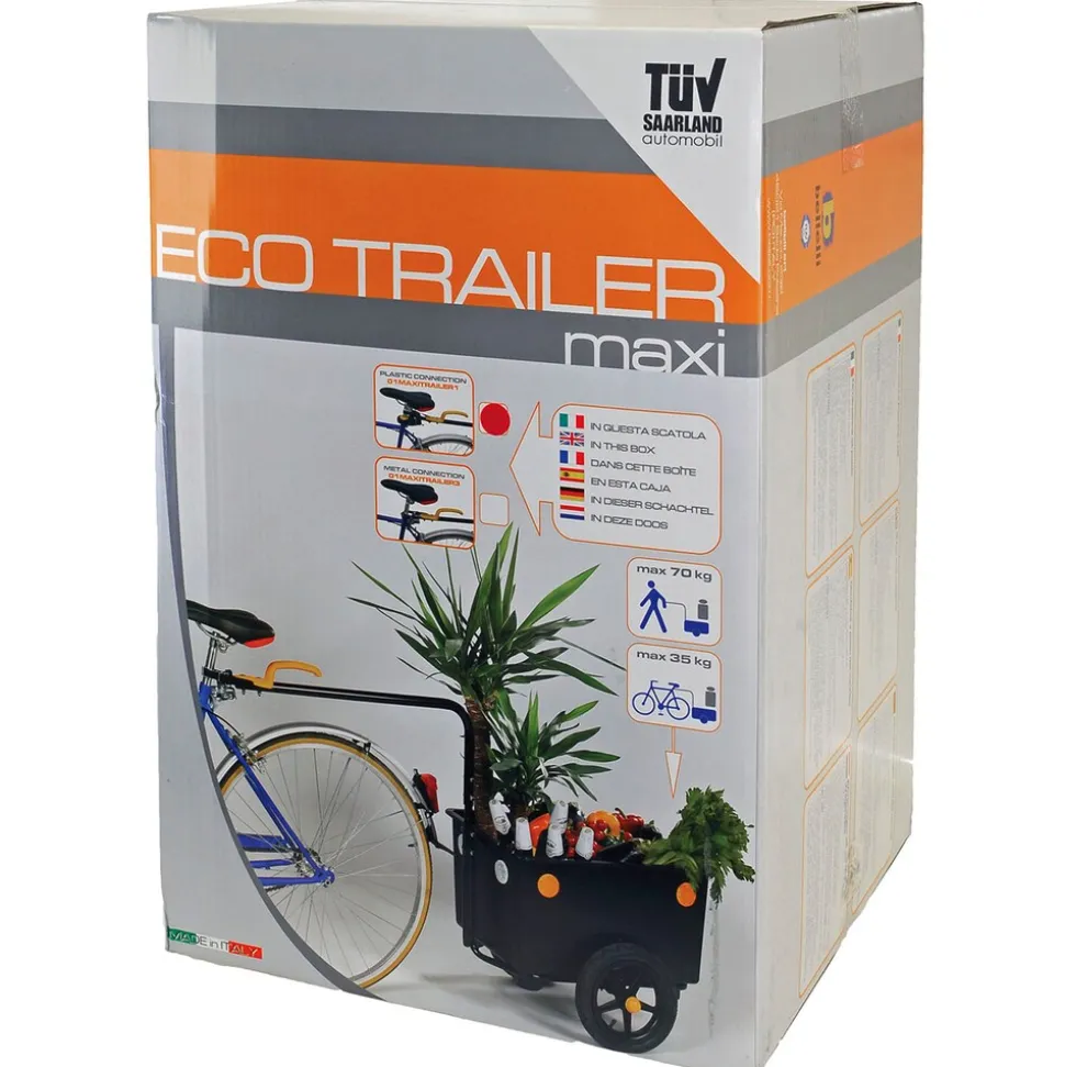 Messingschlager Eco Trailer Maxi Gepäckanhänger Fahrradanhänger Transportanhänger Anhänger Fahrrad