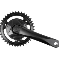 Messingschlager Kurbel 1-fach 38 Zähne 170 mm Kurbelgarnitur Tretkurbel Fahrradkurbel Kettenradgarnitur