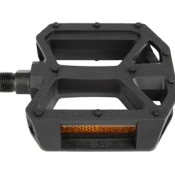 Messingschlager Steady K5 Fahrradpedal 1/2" oder 9/16" Fahrrad Flat Pedale Plattformpedale StVZO Pedalen BMX City Trekking