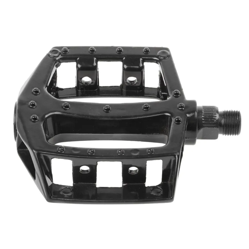 Messingschlager 87x94 Fahrradpedale Flat Pedale für BMX Plattformpedal Aluminium Pedalen Fahrrad 9/16"