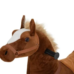 Miweba Pony Amadeus, Large, Spielpferd zum Reiten, ab 5 Jahren, integrierte Lenkung