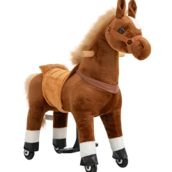 Miweba Pony Amadeus, Small, Spielpferd zum Reiten, 3-5 Jahre, integrierte Lenkung