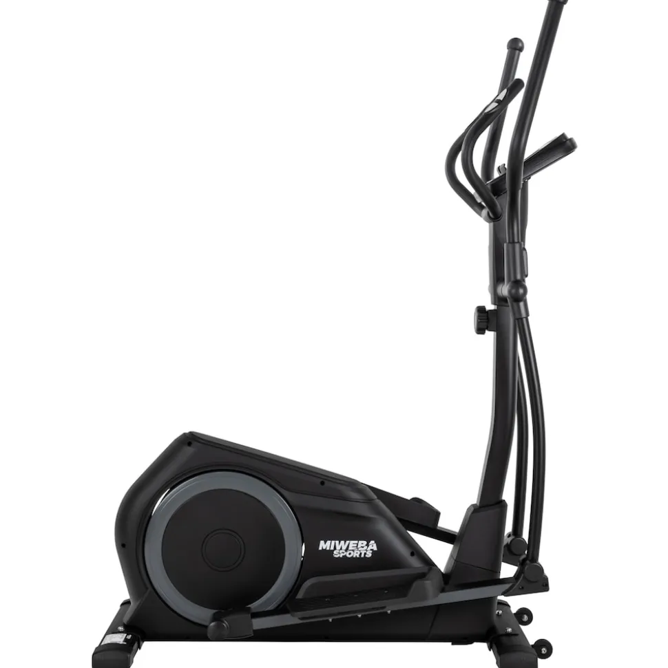 Miweba Sports Crosstrainer MC500, Pulsmessung, Transportrollen