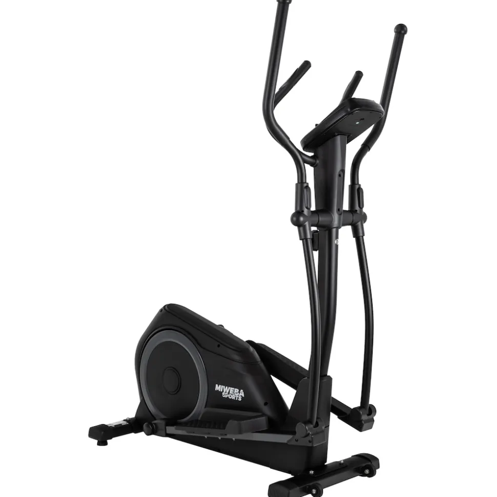 Miweba Sports Crosstrainer MC500, Pulsmessung, Transportrollen