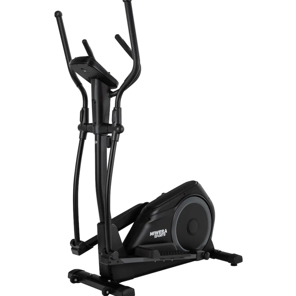 Miweba Sports Crosstrainer MC500, Pulsmessung, Transportrollen