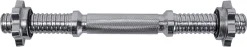 Miweba Sports Kurzhantelstange KH100, Sternverschluss, 35cm, Ø30mm, bis 40 kg, Stahl, 2er-Set (2 Stück)