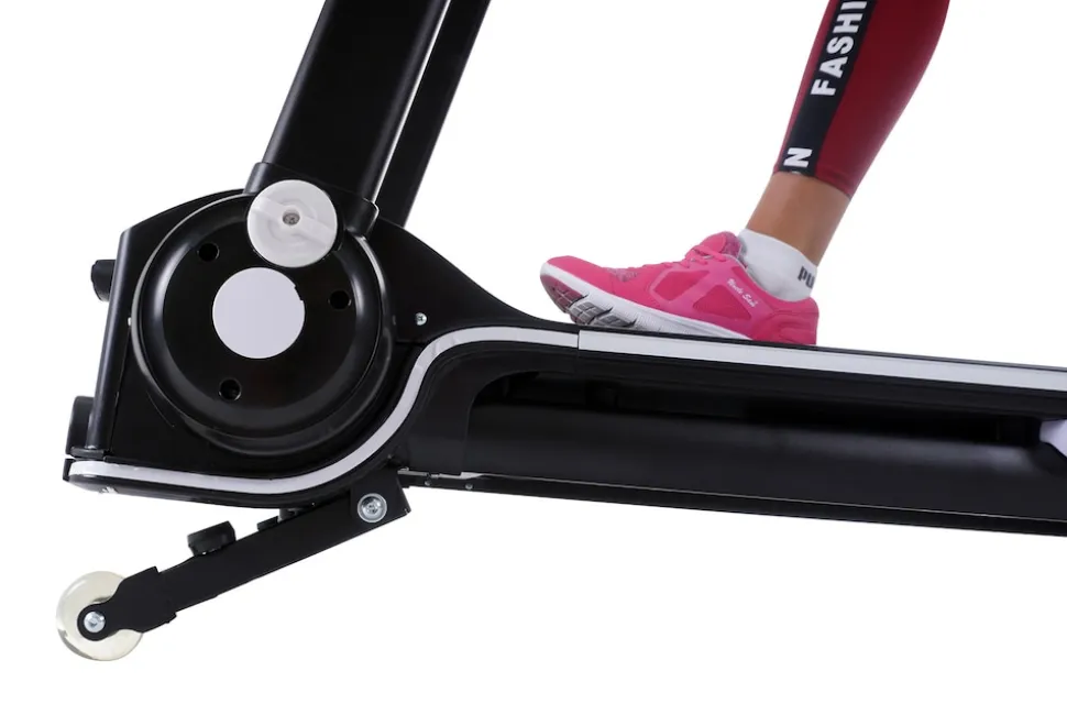 Miweba Sports Laufband Home Track HT3000, mit Steigung, 1300 Watt, 1-16 km/h, 12 Programme, klappbar (2.0, Schwarz/Weiß)