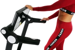 Miweba Sports Laufband Home Track HT3000, mit Steigung, 1300 Watt, 1-16 km/h, 12 Programme, klappbar (2.0, Schwarz/Weiß)