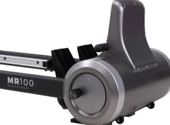 Miweba Sports Rudergerät MR100, Rudermaschine kompakt, Schaumstoff-Sitz, Display, Magnetbremse (Grau)