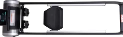 Miweba Sports Rudergerät MR100, Rudermaschine kompakt, Schaumstoff-Sitz, Display, Magnetbremse (Grau)