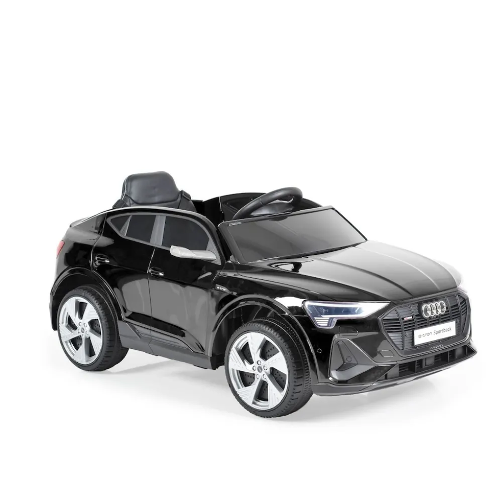 Moni Kinder Elektroauto Audi Sportback SUV metallic Fernbedienung USB EVA-Reifen schwarz