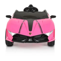 Moni Kinder Elektroauto Cordoba, MP3-Anschluss, Fernbedienung, Gurt, Bluetooth pink
