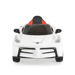 Moni Kinder Elektroauto Liberty, Fernbedienung EVA-Reifen Rücklichter Gurt MP3 weiß