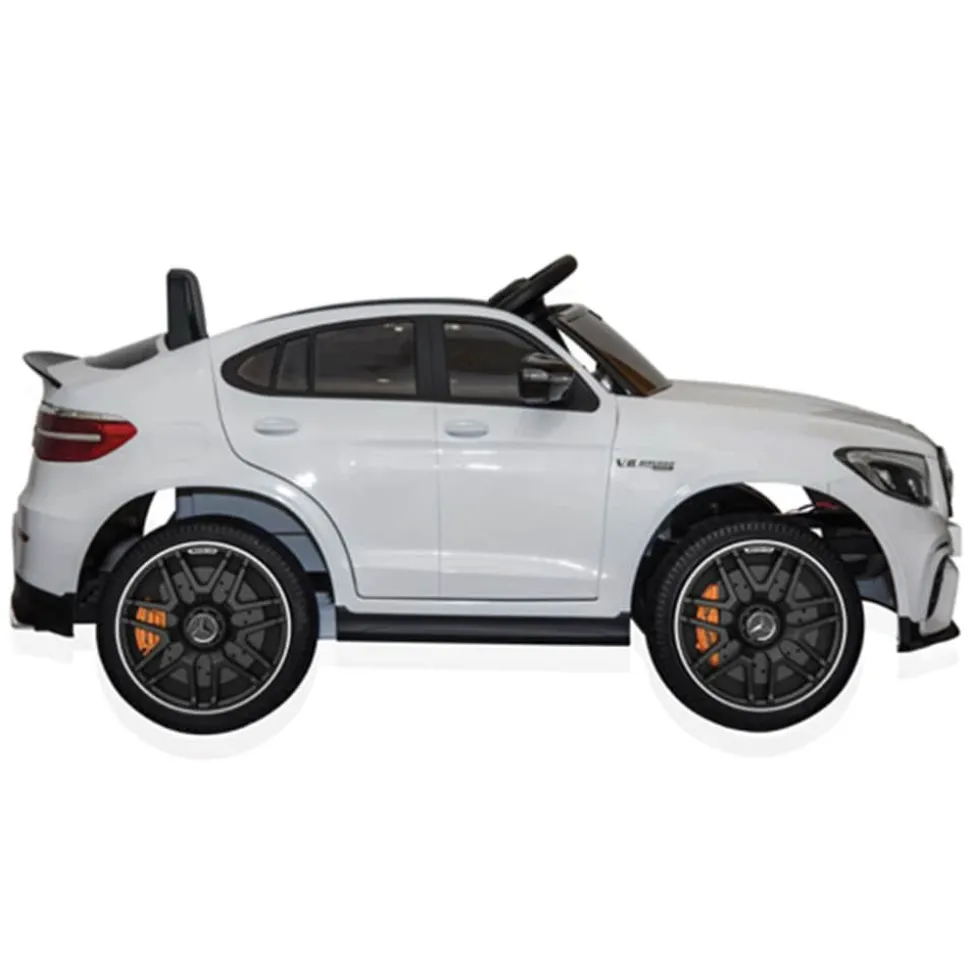 Moni Kinder Elektroauto Mercedes AMG GLC 63S, EVA-Reifen, Musik, Fernbedienung rot