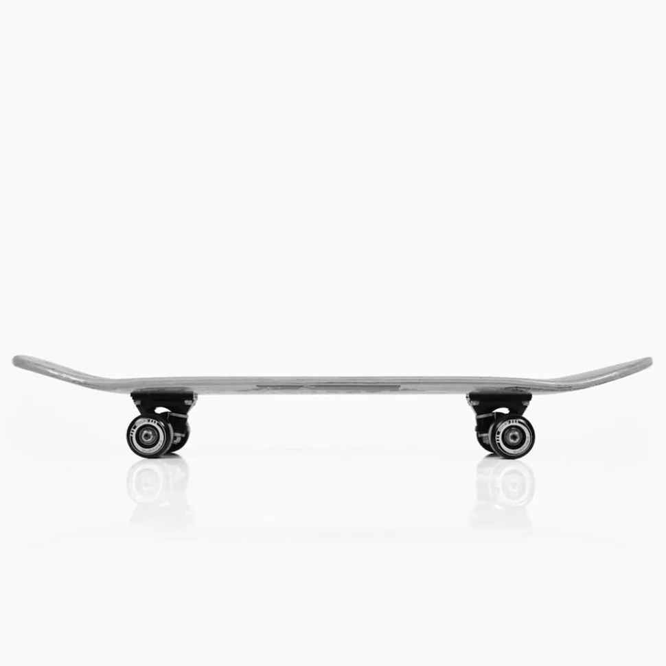 Moni Kinder Skateboard Lux 3006, ABEC-5 Lager 85A-PU-Räder Deckgröße 79 x 21 cm schwarz