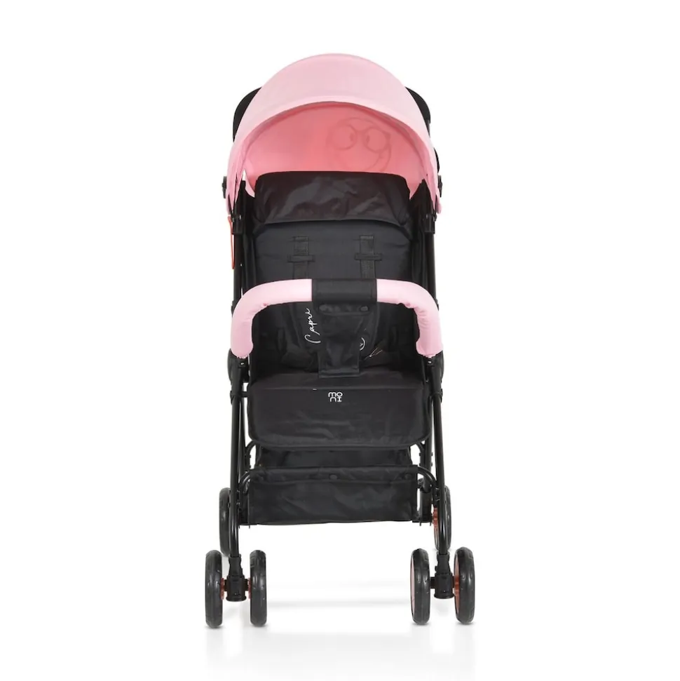 Moni Kinderwagen, Buggy Capri klappbar, Sicherheitsgurt, Rückenlehne verstellbar rosa