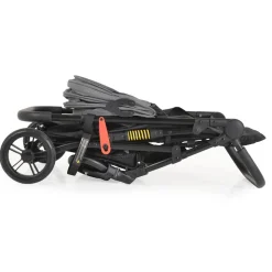 Moni Kinderwagen Buggy Colibri, faltbar, verstellbar, 5-Punkt-Gurt, ab 6 Monaten grau