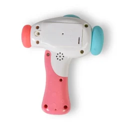 Moni Musikspielzeug Babyhammer K999-119B verschiedene Melodien Quietschehammer pink