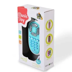 Moni Musikspielzeug Fernbedienung K999-116B Musikfunktion, Lichteffekte, Tasten türkis