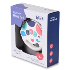 Moni Musikspielzeug Tamburin K999-106B Melodien Geräusche Licht Musikinstrument bunt