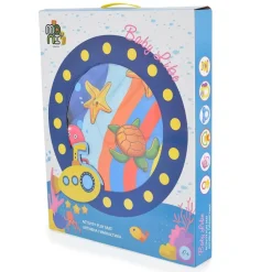 Moni Spielbogen Baby Like 143A, Unterwasserwelt, 5 Spielsachen, Wachstumsskala