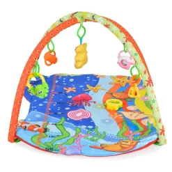 Moni Spielbogen Baby Like 143A, Unterwasserwelt, 5 Spielsachen, Wachstumsskala