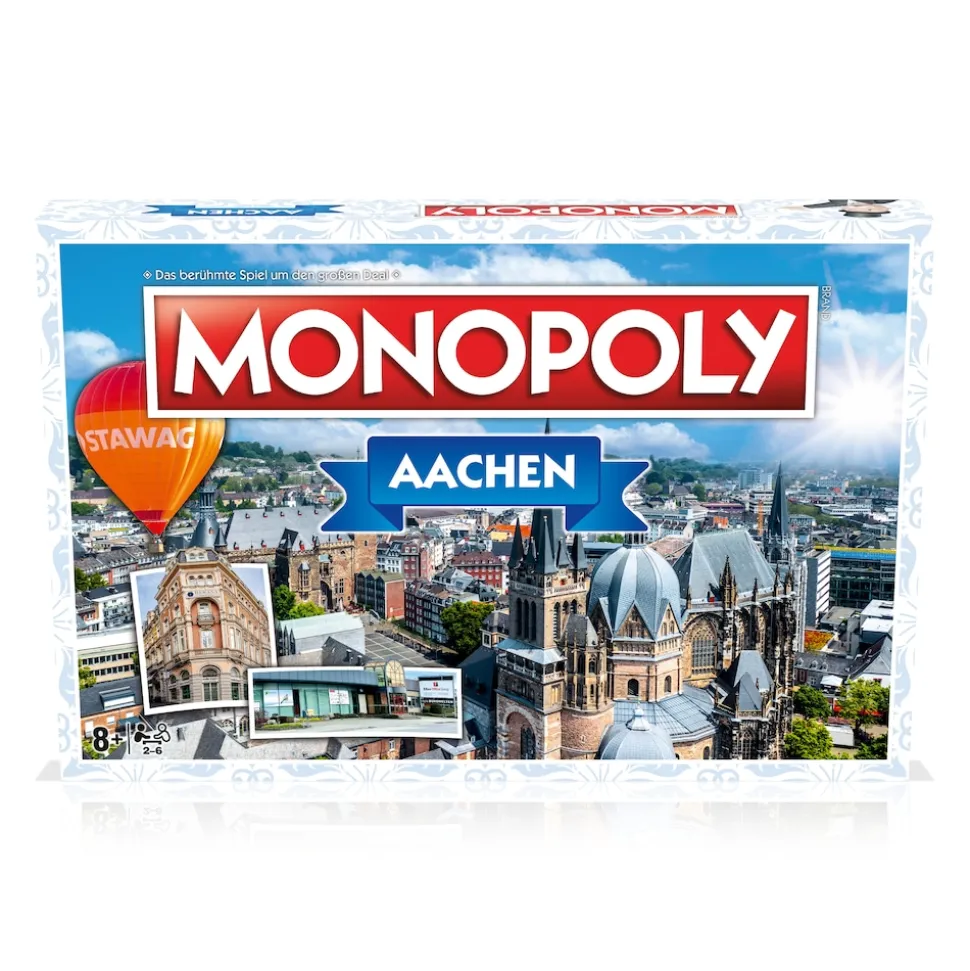 Monopoly - Aachen Brettspiel Gesellschaftsspiel Cityedition